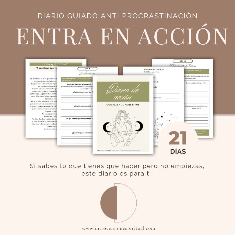 Diario Anti-procrastinación 21 Días | PDF Digital Descargable