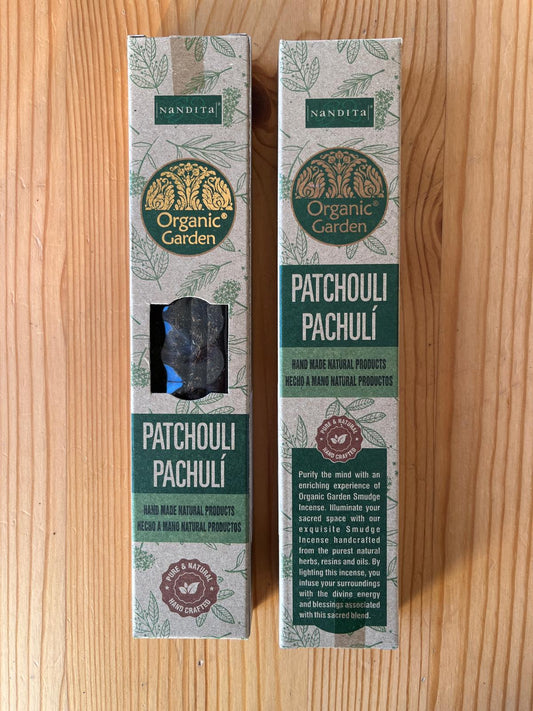 Incenso Organic Garden Pachuli