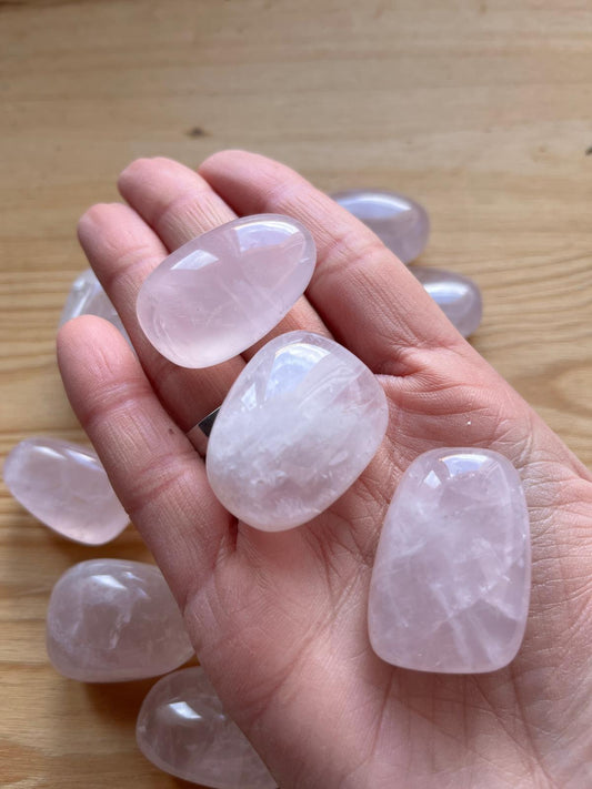 Rodado de Cuarzo Rosa