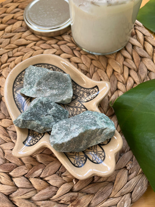 Cuarzo Verde Masivo Pequeño