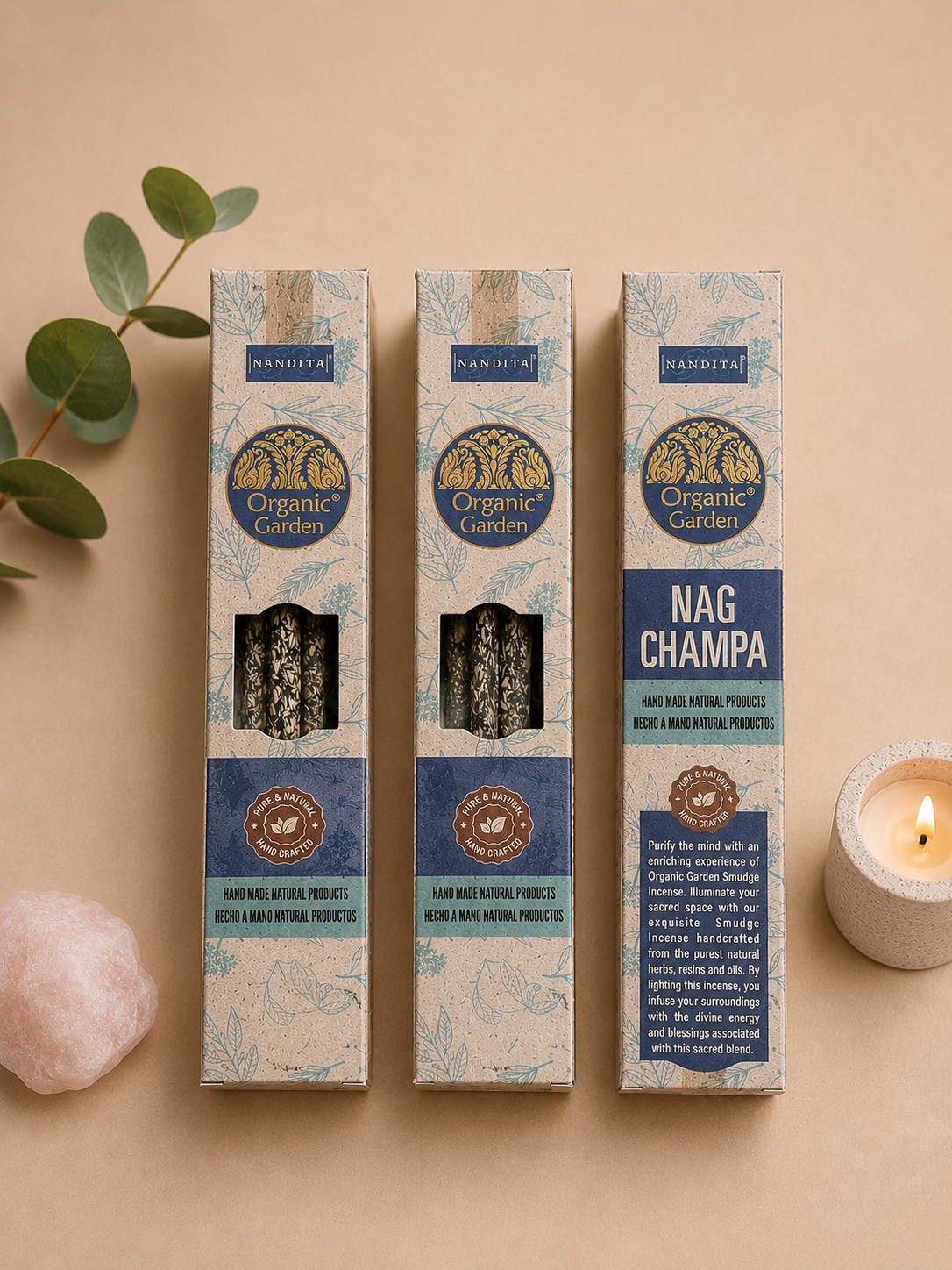Incienso Organic Garden Nag Champa