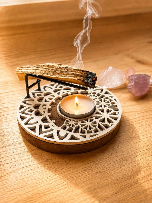 Quemador de Palo Santo y Ataditos de Hiervas