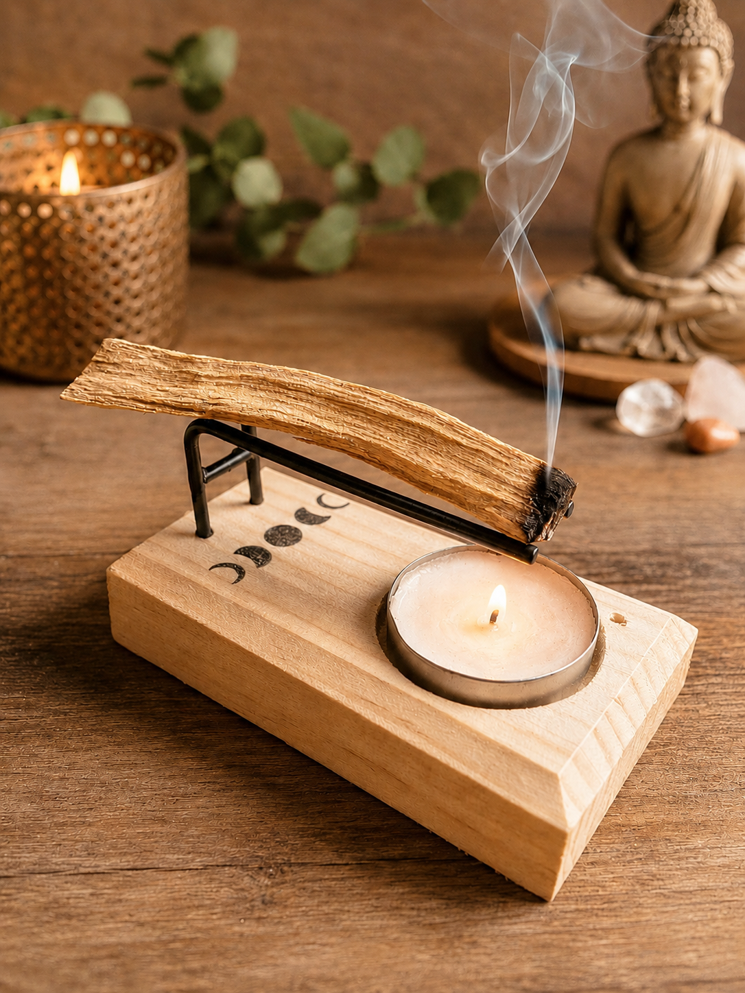 Quemador de Palo Santo - Fases lunares