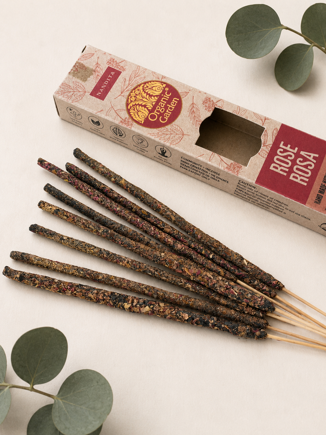 Incenso Organic Garden Rosa