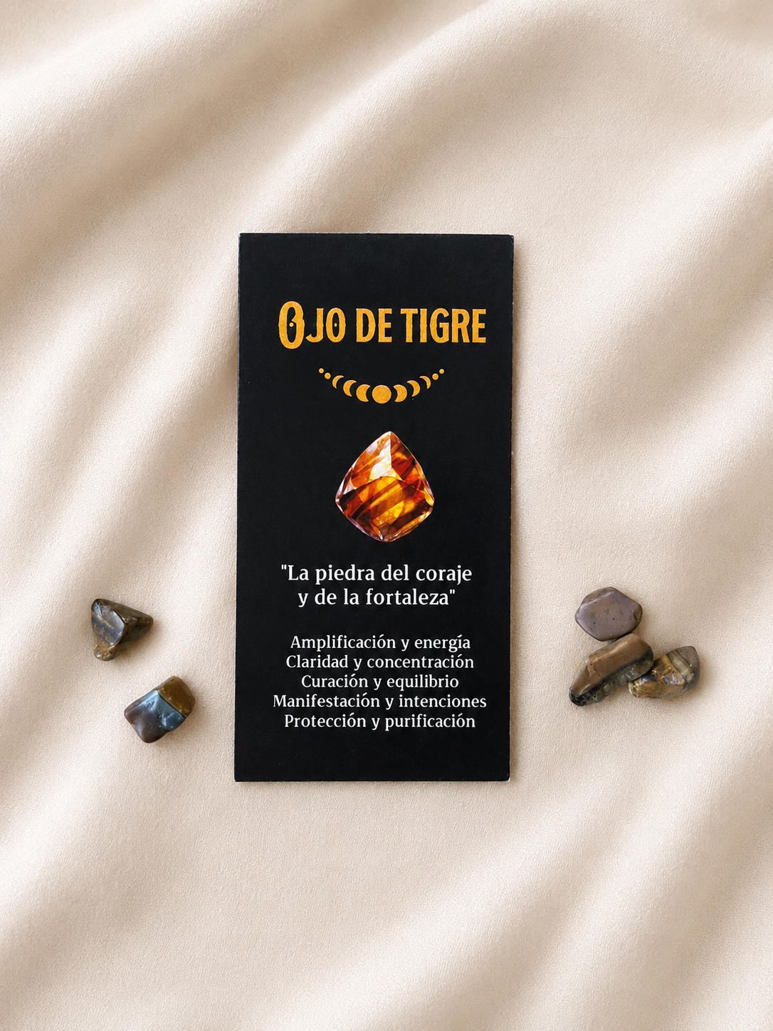 Incienso Crystal Magic Ojo de Tigre | Fuerza de voluntad - Confianza - Abundancia