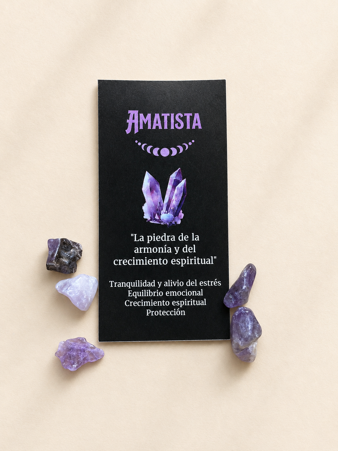 Incienso Crystal Magic Amatista | Paz interior - Meditación