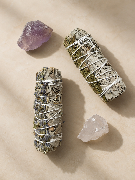 Sahumo de Salvia Blanca Romero y Lavanda | Purificación - Protección - Relajación